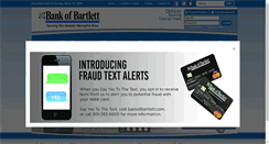 Desktop Screenshot of bankofbartlett.com